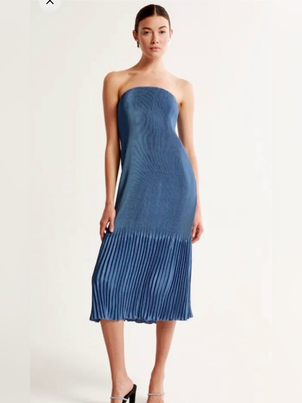 Abercrombie & Fitch Pleated Midi